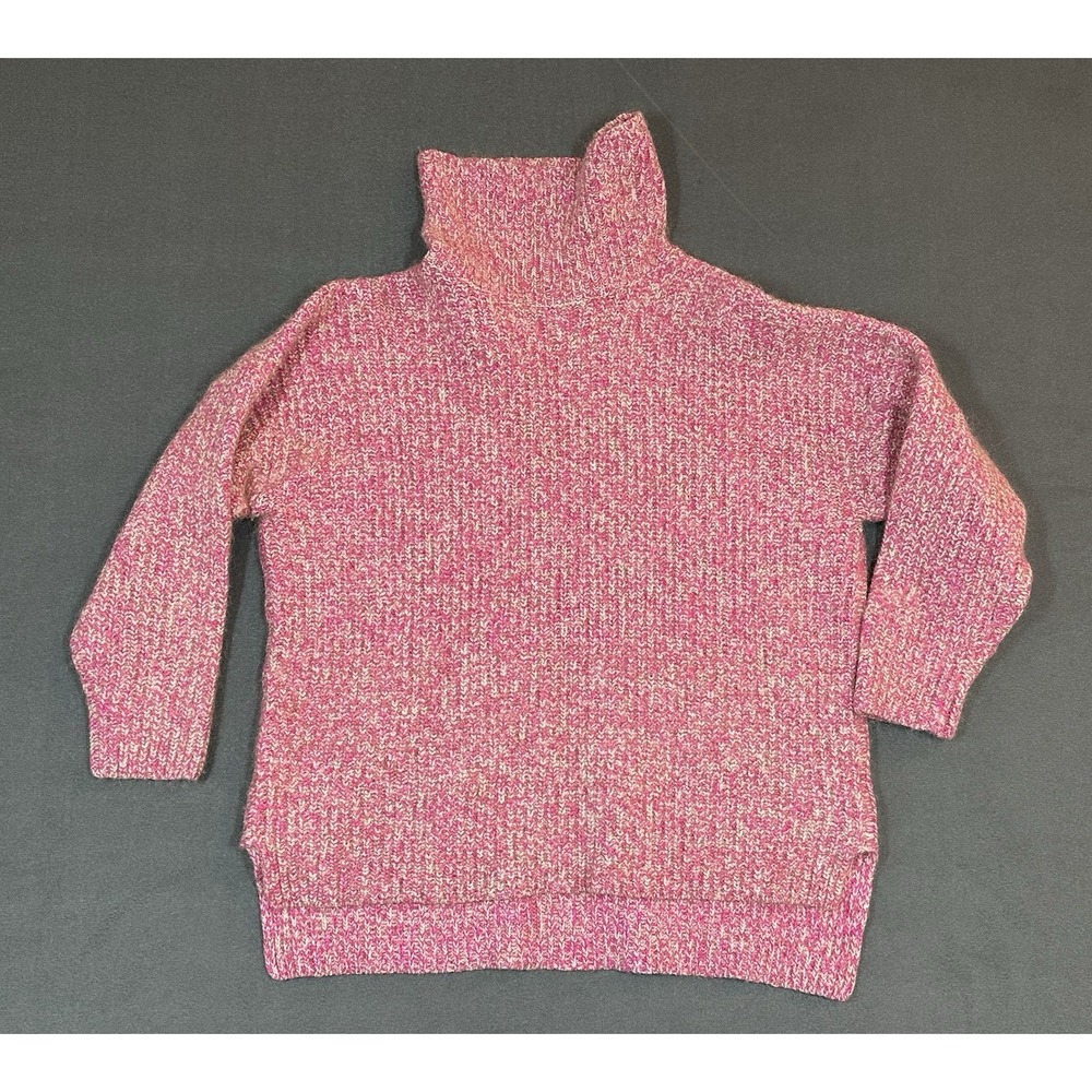 Boden Sweater Womens Wool Mohair Alpaca Blend Turtleneck Size XL